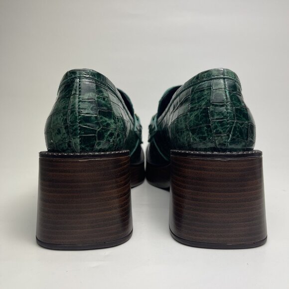 Pons Quintana Moccasin Woman Green Size 35 - Picture 2 of 12